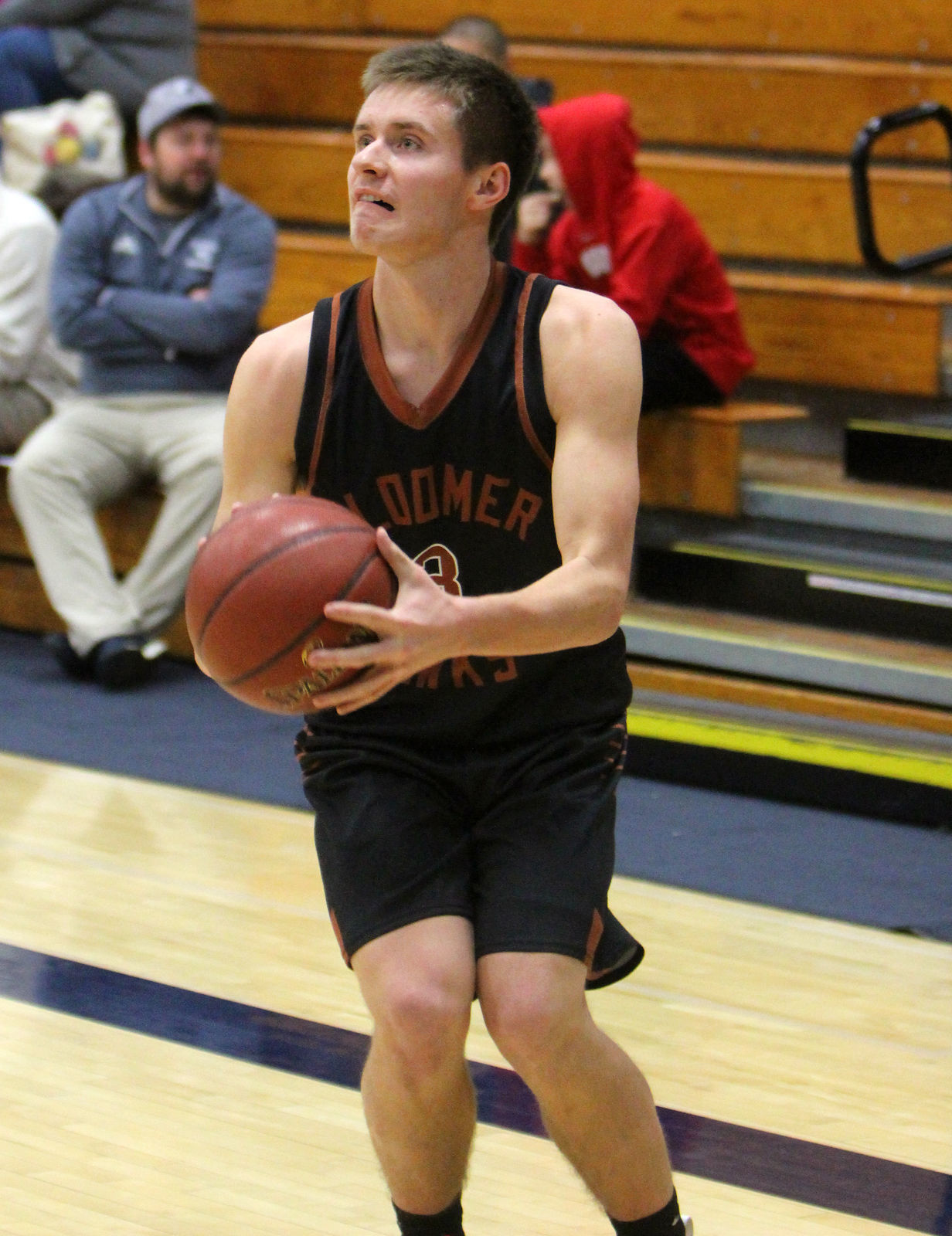 Bloomer boys basketball vs Stanley-Boyd at UW-Stout 12-1-18
